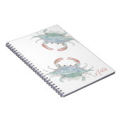 Wasserfarbenkrebse Notizblock (Rechte Seite)