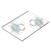 Wasserfarbenkrebse Notizblock (Linke Seite)