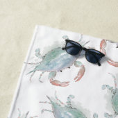 Wasserfarbenkrebse Strandtuch (Beispiel)