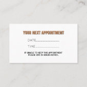 Wasserfarbenkrippe Kinderbetreuung Terminkarte (Rückseite)