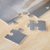 Wasserfarbenkunst in der Stadt Rainy Puzzle (Seite)