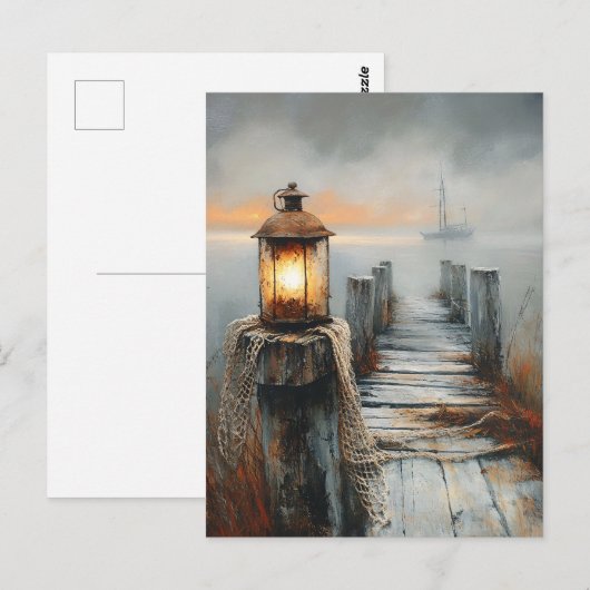 Wasserfarbenkunst Postkarte (Vorne/Hinten)