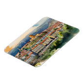 Wasserfarbenkunst Tiflis Magnet (Linke Seite)