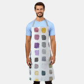 Wasserfarbenkünstler Schürze (Getragen)