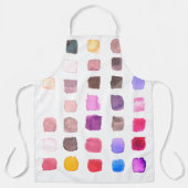 Wasserfarbenkünstlerin Colorful Schürze (Vorderseite)