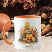 Wasserfarbenkürbis Autumn Vibes Tasse