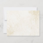 Wasserfarbenkürbis fallen Ernte RSVP-Karte Einladung (Rückseite)