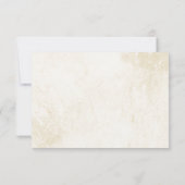 Wasserfarbenkürbis fallen Ernte RSVP-Karte RSVP Karte (Rückseite)