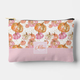 Wasserfarbenkürbis Fallmuster Zubehörtasche