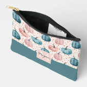 Wasserfarbenkürbis Fallmuster Zubehörtasche (Offen)