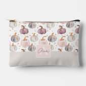 Wasserfarbenkürbis Fallmuster Zubehörtasche (Vorderseite)