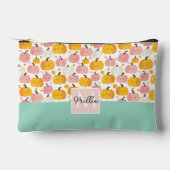 Wasserfarbenkürbis Fallmuster Zubehörtasche (Vorderseite)