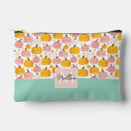 Wasserfarbenkürbis Fallmuster Zubehörtasche