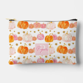 Wasserfarbenkürbis Fallmuster Zubehörtasche