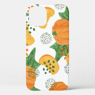 Wasserfarbenkürbis Gemüse: orange Nahtlos Case-Mate iPhone Hülle