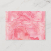 Wasserfarbenkürbis Glitzer Windelwölfe Begleitkarte (Rückseite)