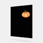 Wasserfarbenkürbis - Herbst- und Halloween-Design Acrylschild (Winkel)
