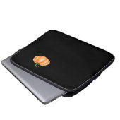 Wasserfarbenkürbis - Herbst- und Halloween-Design Laptopschutzhülle (Vorne Knopf)