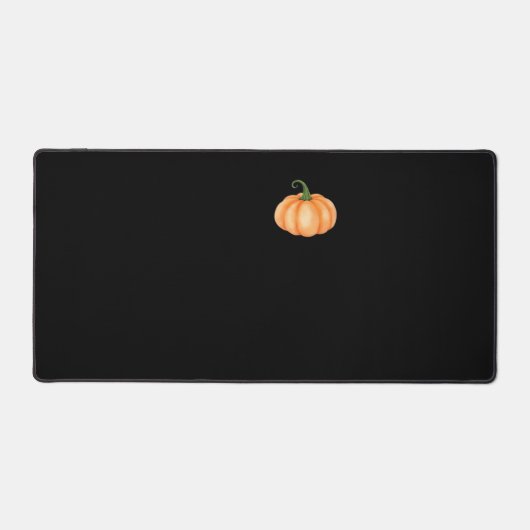 Wasserfarbenkürbis - Herbst- und Halloween-Design  Schreibtischunterlage (Vorderseite)