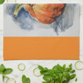 Wasserfarbenkürbis Küchentücher (Gefaltet)