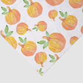 Wasserfarbenkürbis Muster 3 Seidenpapier (Ausschnitt)