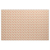 Wasserfarbenkürbis Orangefarbenes Muster Stoff (Yard (91,4 cm))
