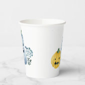 Wasserfarbenkürbis Pappbecher (Links)