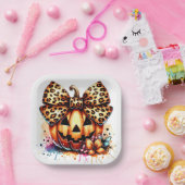 Wasserfarbenkürbis Pappteller (Party)