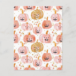 Wasserfarbenkürbis Postkarte