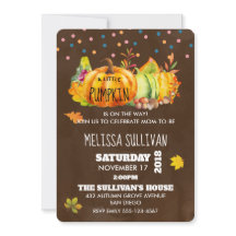 Wasserfarbenkürbis und saisonale Herbstlaube