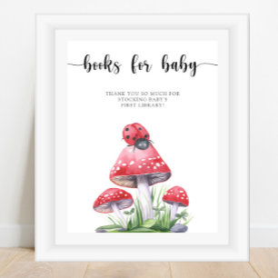 Wasserfarbenladybug - Bücher für Kinder Poster