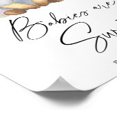 Wasserfarbenlamm - Säuglinge sind ein Süßposter Poster (Ecke)