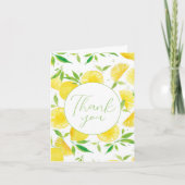 Wasserfarbenlampe Danke, dass Sie geklappte Grußka Karte (Vorderseite)