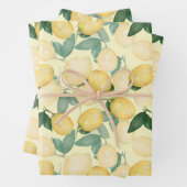 Wasserfarbenlampen Geschenkpapier Set (Beispiel)