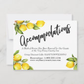 Wasserfarbenlampen Hochzeitskarte Save The Date (Vorderseite)