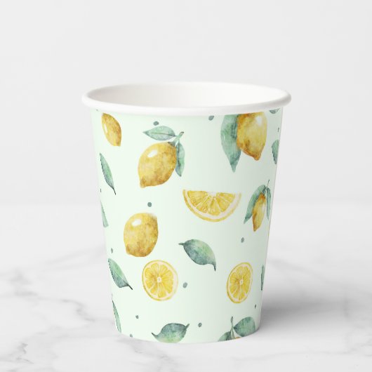 Wasserfarbenlampen Pappbecher (Rückseite)