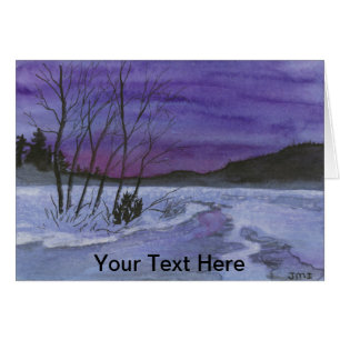 Wasserfarbenlandschaft