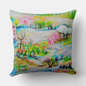 Wasserfarbenlandschaft 2 kissen (Rückseite)