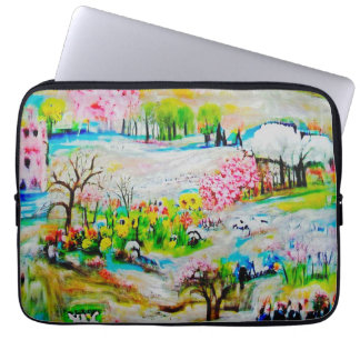 Wasserfarbenlandschaft 2 laptopschutzhülle