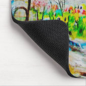 Wasserfarbenlandschaft 2 mousepad (Ecke)