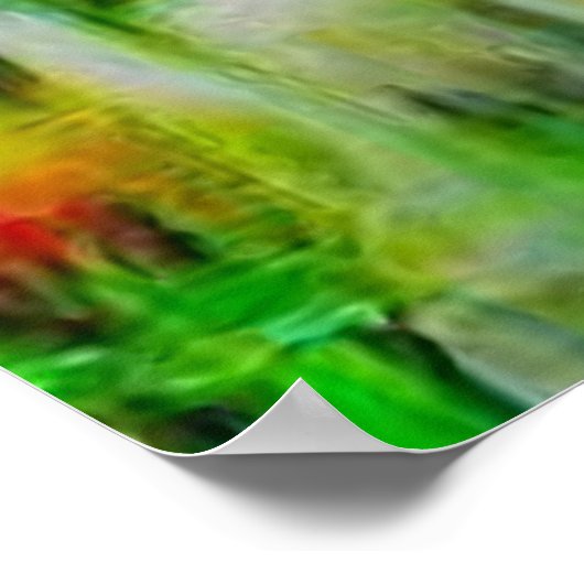 Wasserfarbenlandschaft 2 poster (Ecke)