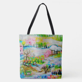 Wasserfarbenlandschaft 2 tasche
