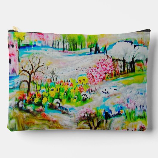 Wasserfarbenlandschaft 2 zubehörtasche (Vorderseite)