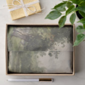 Wasserfarbenlandschaft des Weges - Konstanter Troy Seidenpapier (Geschenk)