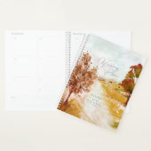 Wasserfarbenlandschaft Hochzeitsreise Herbst Gold- Planer (Anzeige)