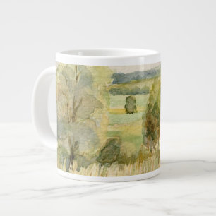 Wasserfarbenlandschaft Jumbo-Tasse