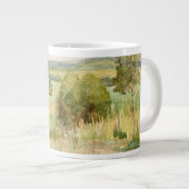 Wasserfarbenlandschaft Jumbo-Tasse (Vorderseite Rechts)