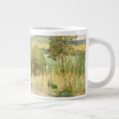 Wasserfarbenlandschaft Jumbo-Tasse (Rechts)