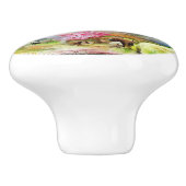 Wasserfarbenlandschaft Keramikknauf (Seitenansicht)