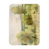 Wasserfarbenlandschaft Magnet (Vertikal)